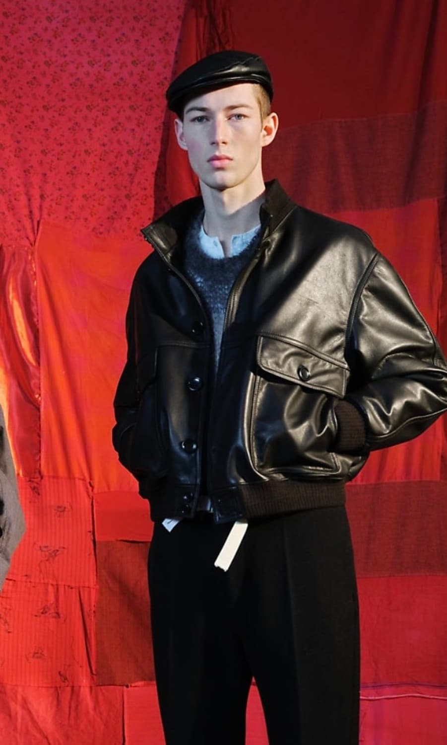 Leather Coppola Hat 상품이미지3