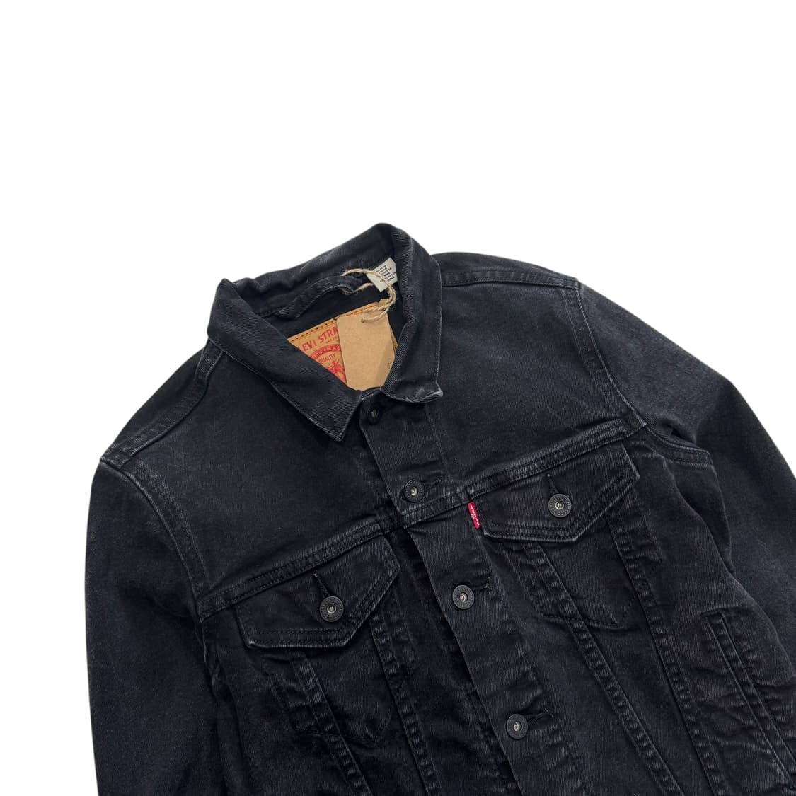 [90] 리바이스 블랙 데님 트러커 자켓 상품이미지2