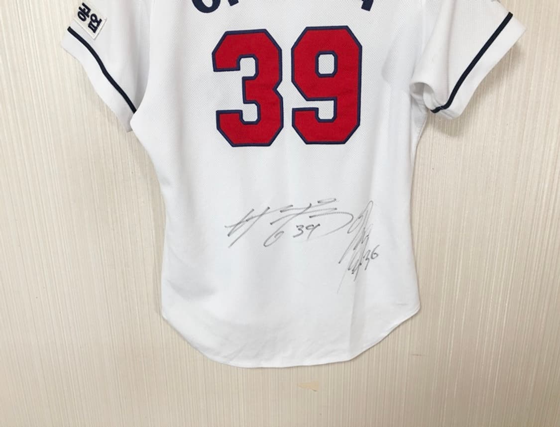 KBO 위팬 두산베어스 홈유니폼/져지 2XS(80) #39 이종욱 상품이미지9