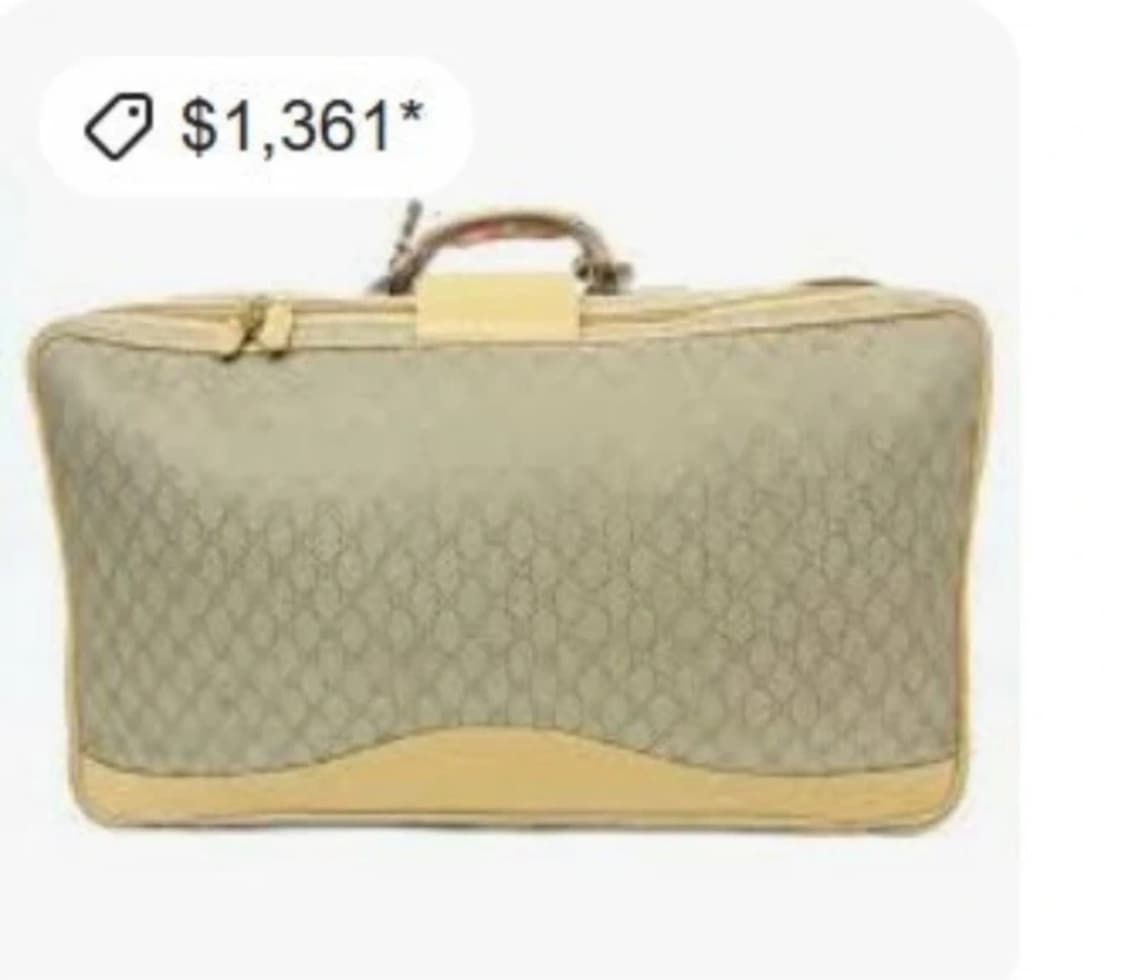 구찌 빈티지 여행가방 상품이미지1