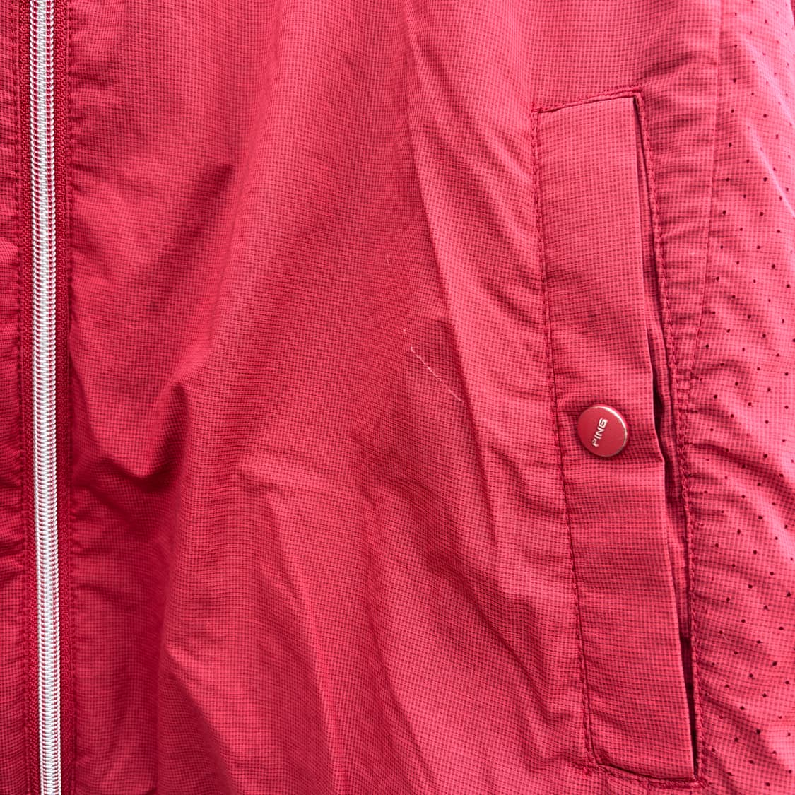 PING 핑 버건디 경량 바람막이(105) 상품이미지5