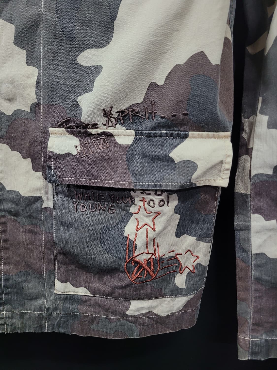 291295 HOMME 카모 워크자켓  상품이미지4