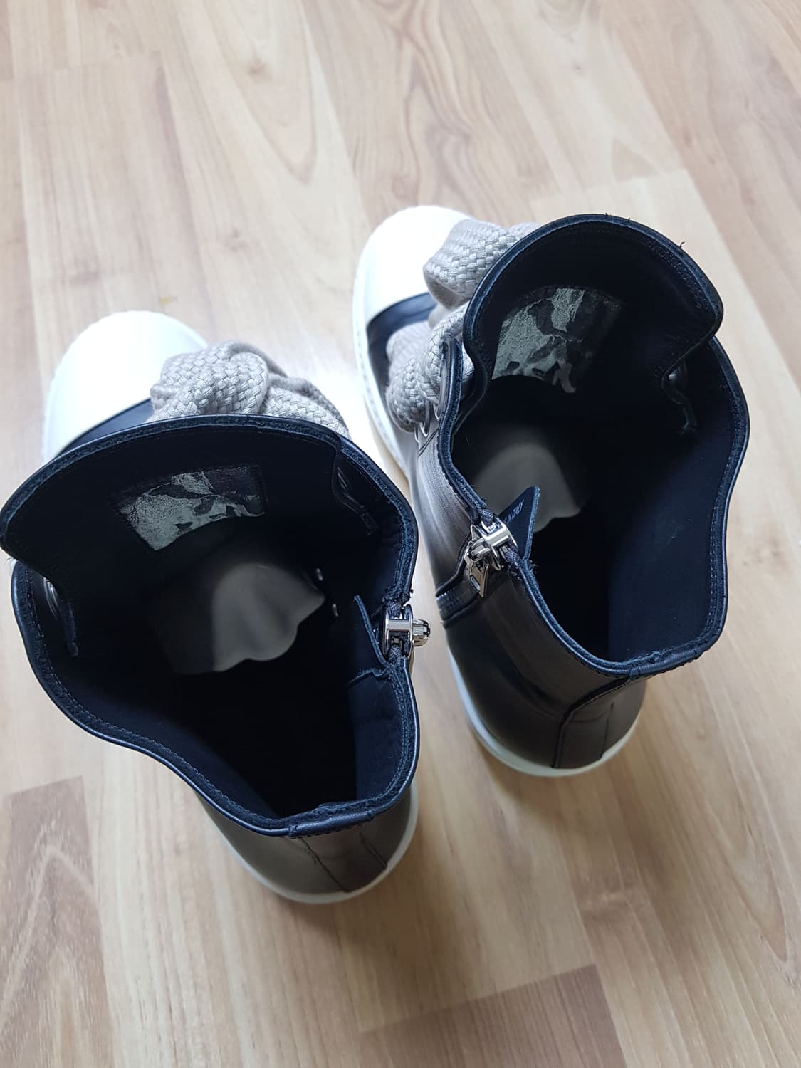 릭오웬스 점보레이스 라몬즈 LPO 하이탑 스니커즈 상품이미지6