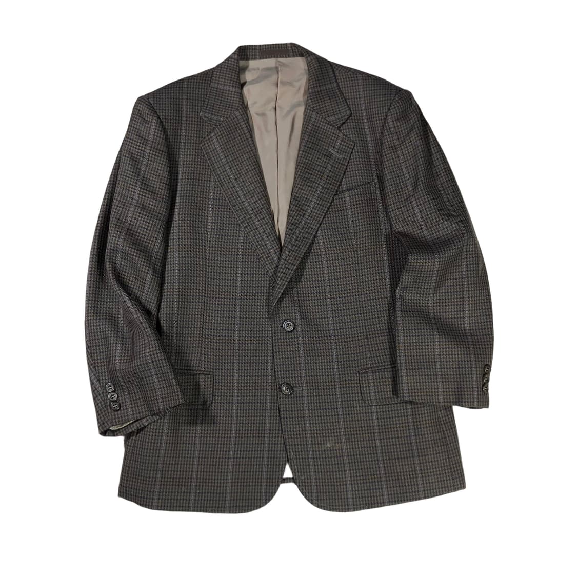 Burberry 버버리 울 체크 2b 미니멀 블레이저 상품이미지2