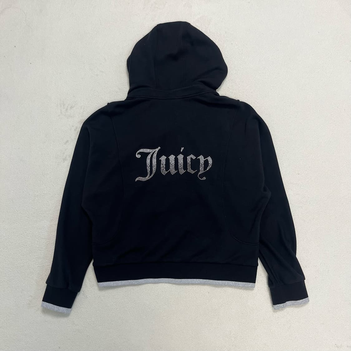 Juicy Couture black hood zip-up 상품이미지5