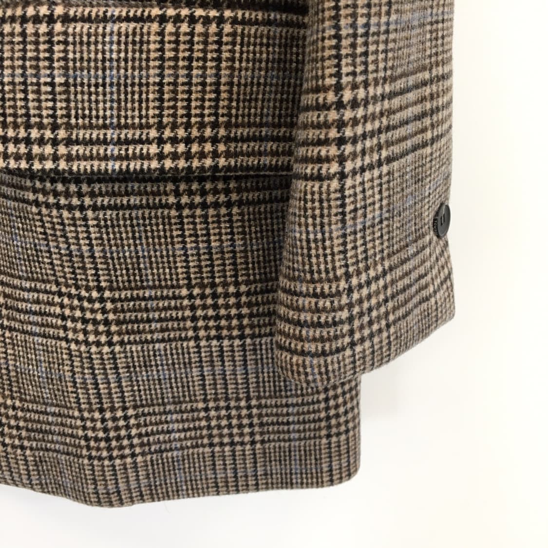 스튜디오톰보이 체크 울 오버코트 FREE  상품이미지3