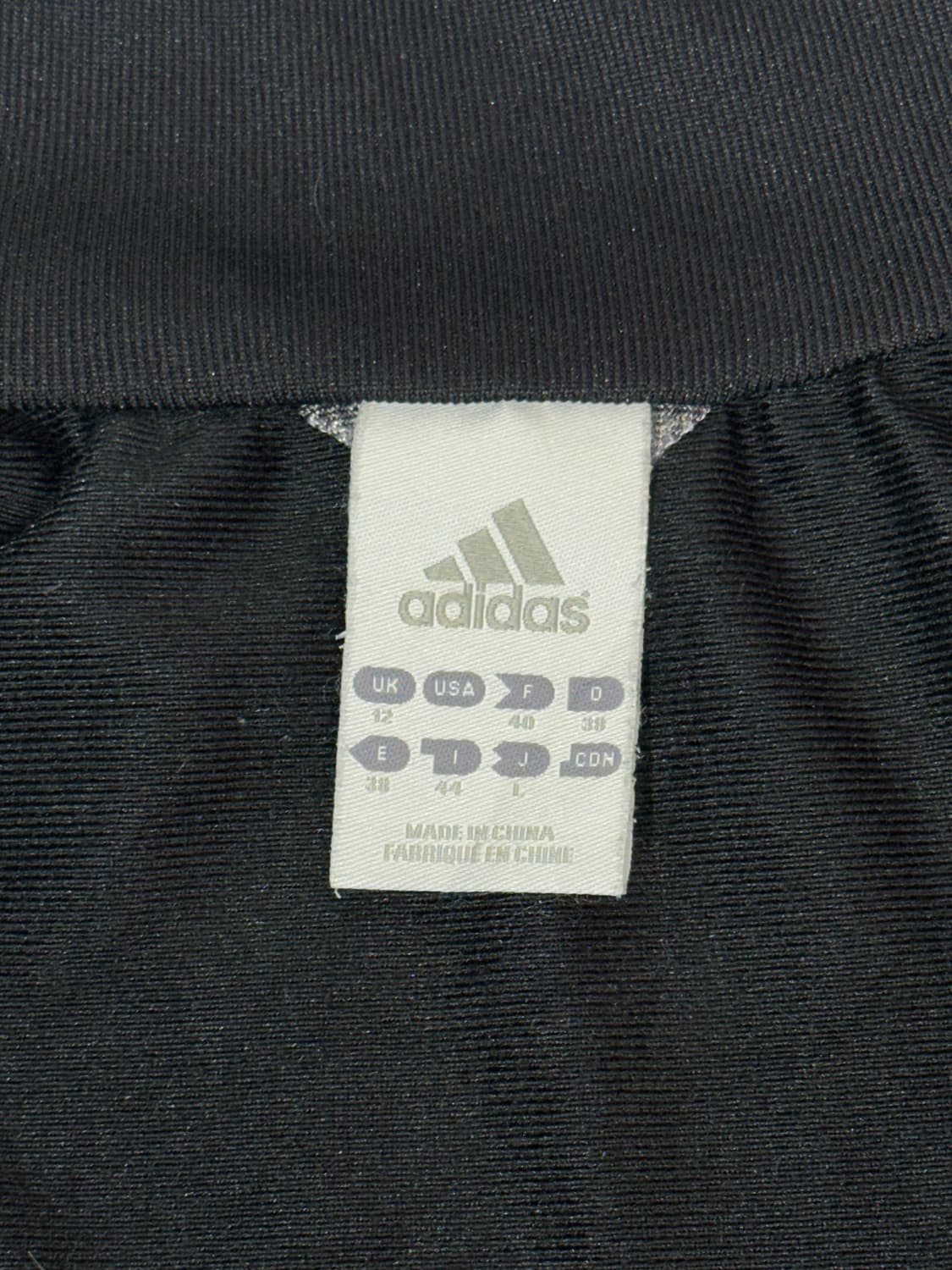 아디다스 블랙 화이트 삼선 트랙탑 져지 L 상품이미지7