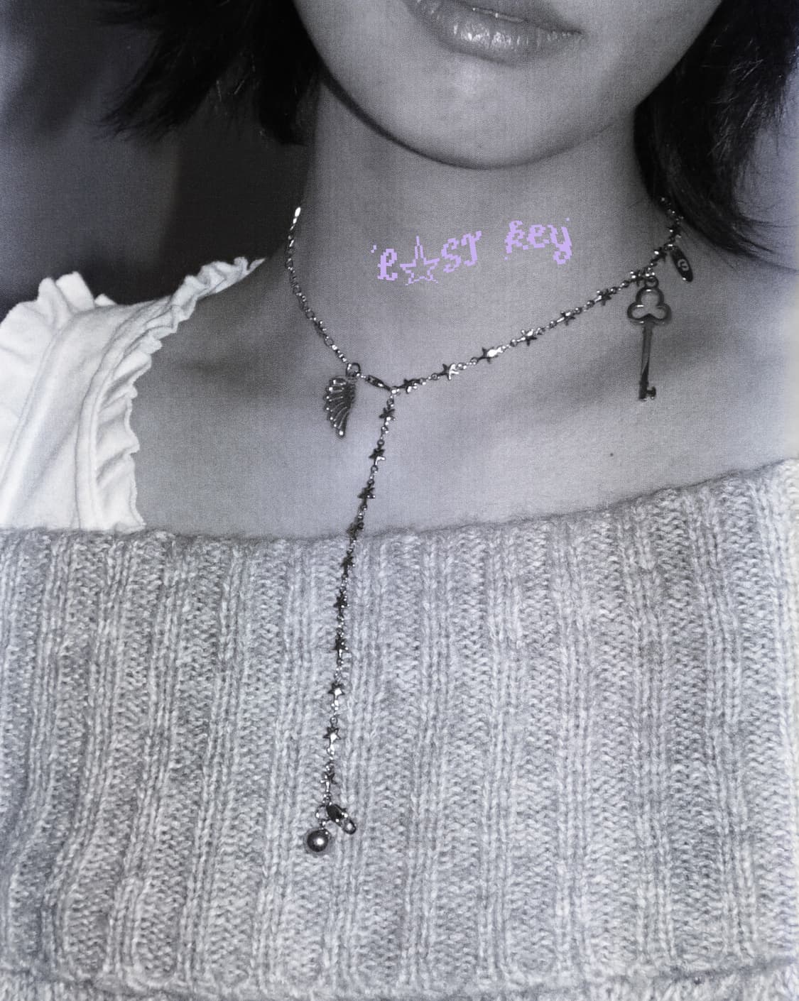 [ღ] L☆ST-k e y necklace 상품이미지1