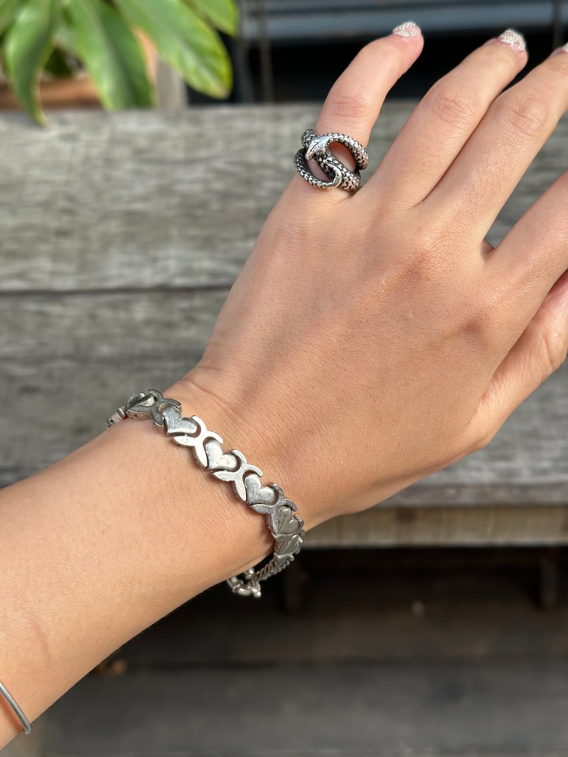 Mexico heart 925silver bracelet 상품이미지4