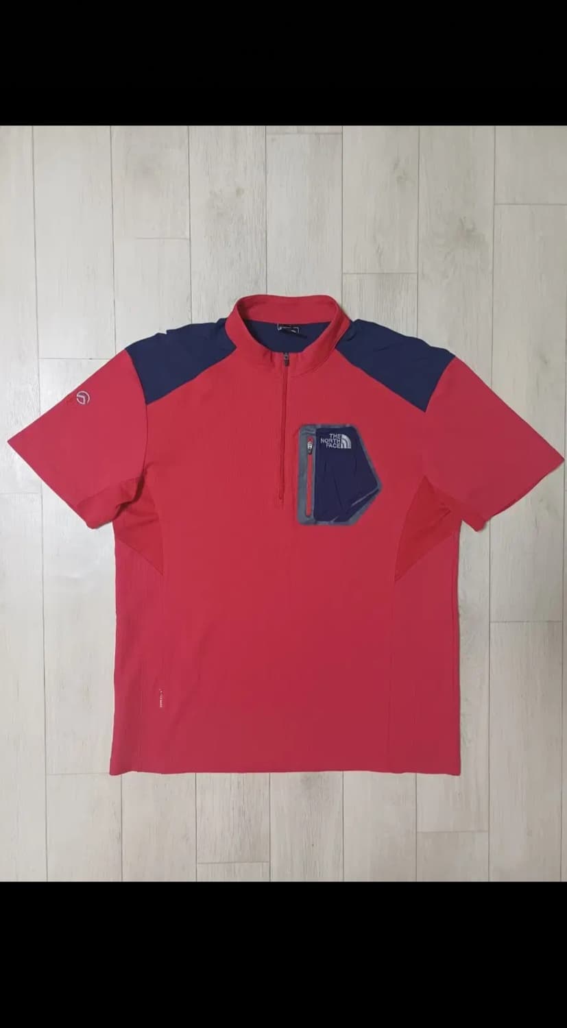 노스페이스 기능성 반집업 반팔 상품이미지1