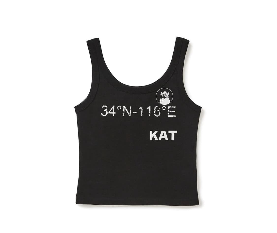 Lcdc KAT PRINT SLIM TANK TOP 상품이미지1