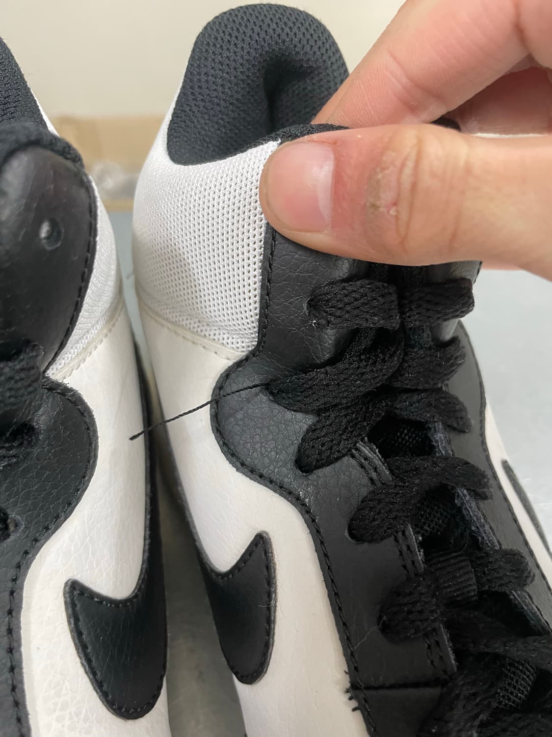 나이키 코트 버로우 미드 화이트 레드 블랙 270 상품이미지8