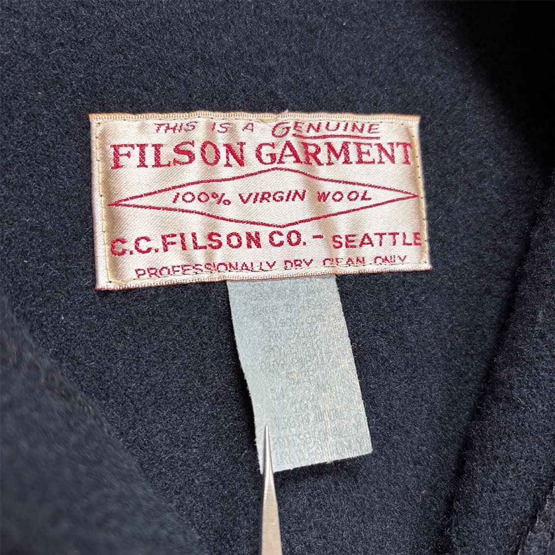 필슨 매키노 크루저 네이비 38사이즈 시애틀핏 상품이미지8
