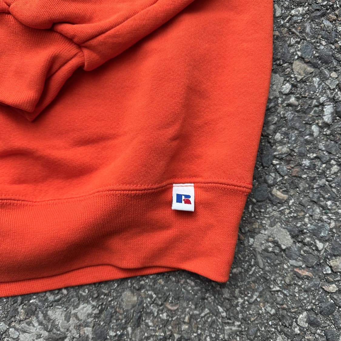 빈티지 90s 러셀 스웻셔츠 오렌지  상품이미지5