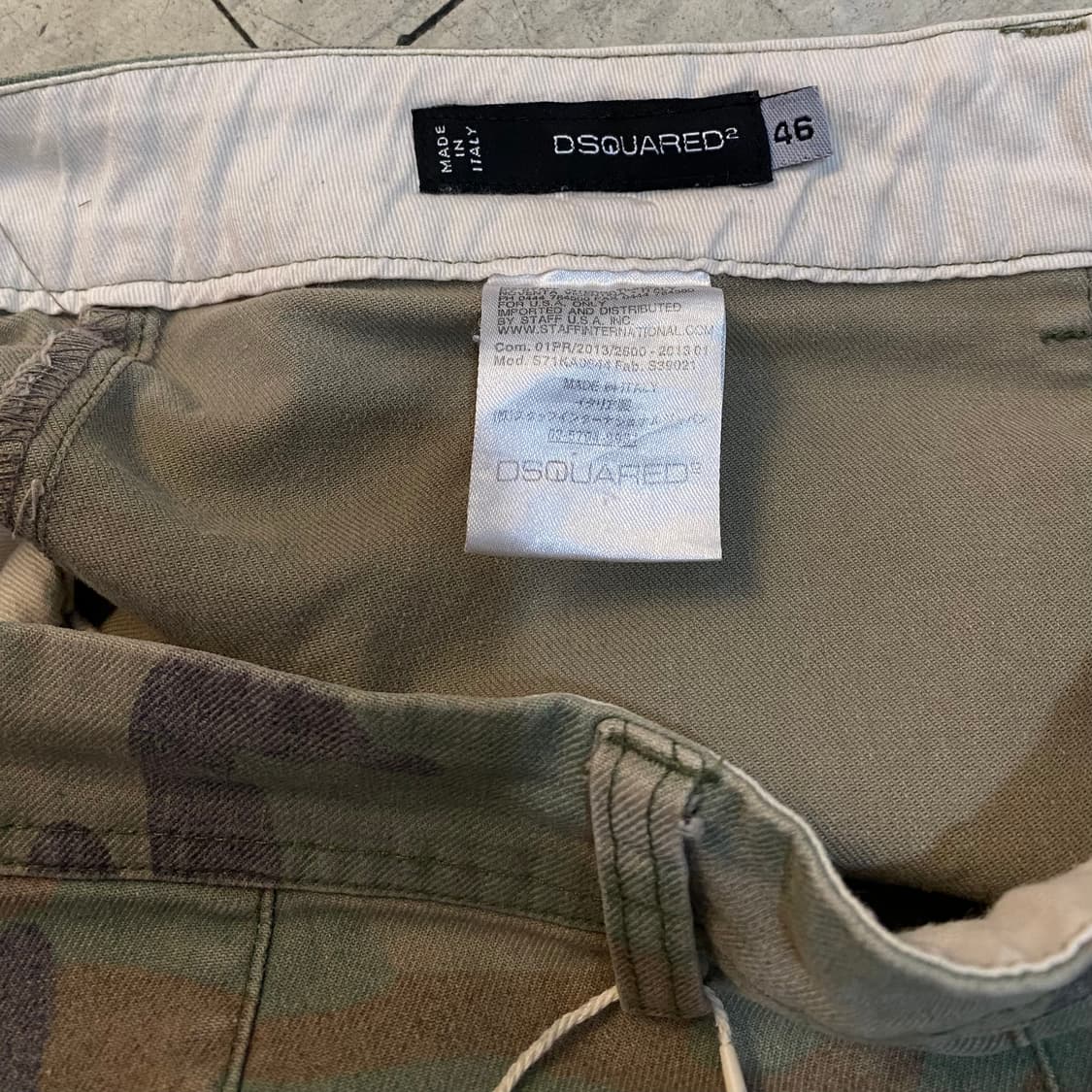 🌊Dsquared2 woodland cargo shorts 상품이미지5