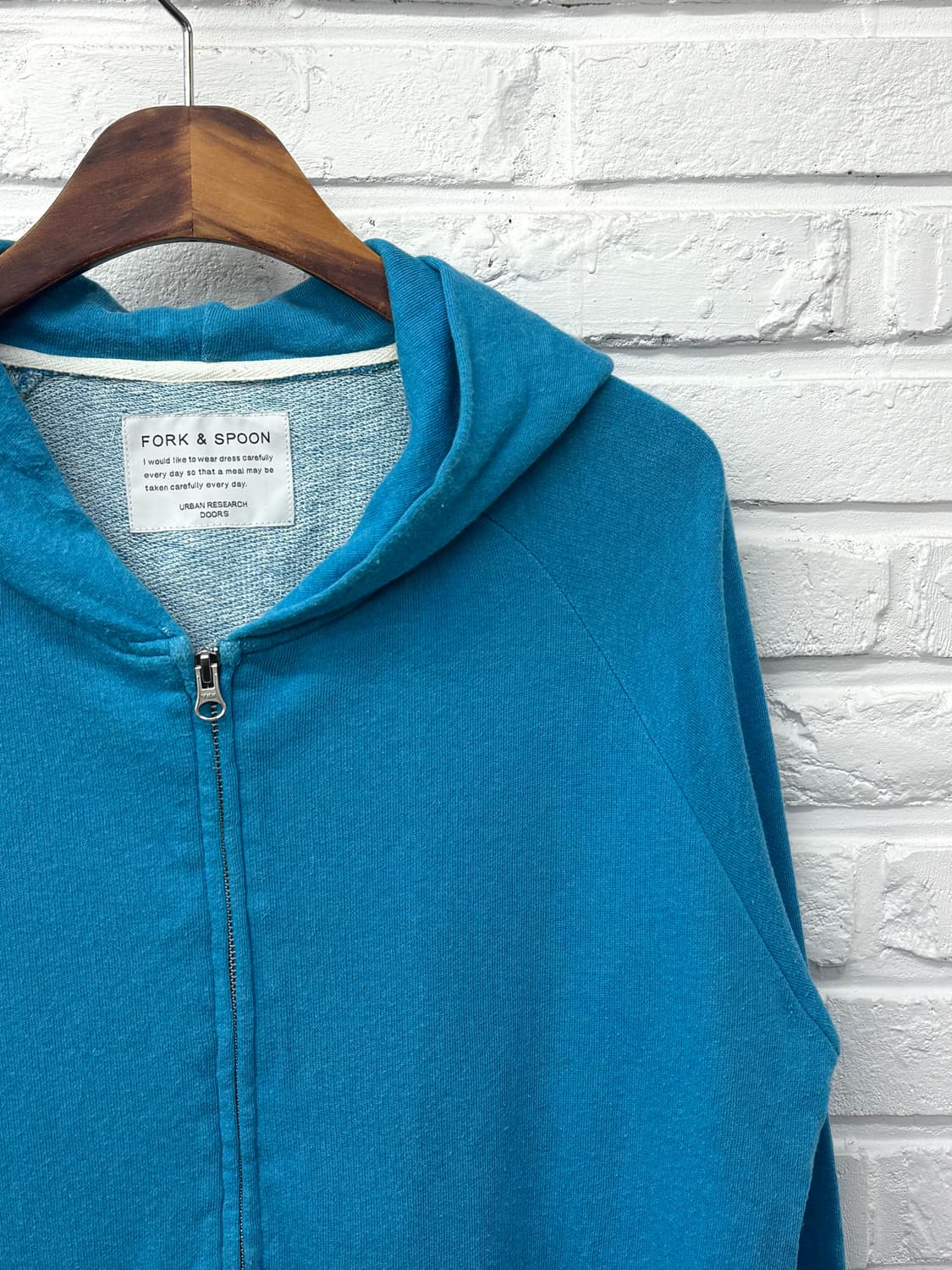 어반 리서치 도어스 블루 투웨이 후드집업 상품이미지5