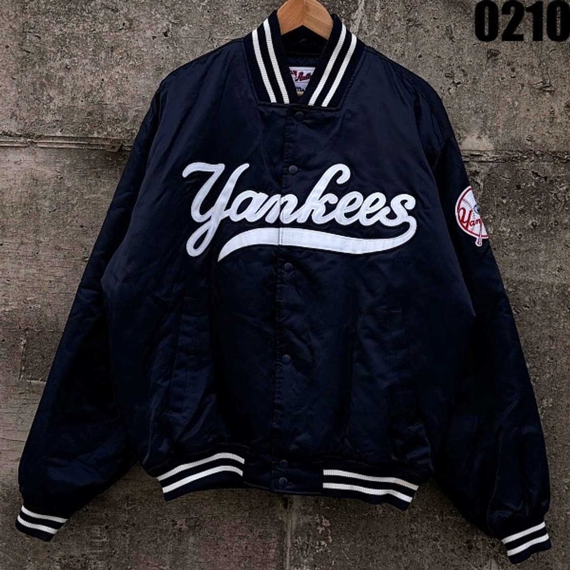 마제스틱 양키즈 바시티 스타디움 자켓 XL 상품이미지1