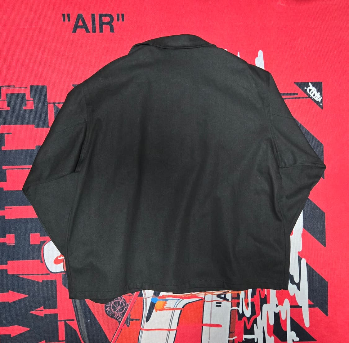 그레이버 엘보우 자수 하트 자켓 상품이미지4