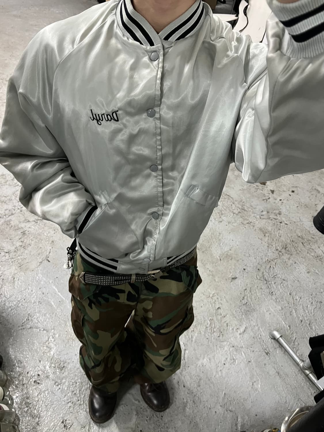 80s Dunbrooke satin jacket 🇺🇸 상품이미지3