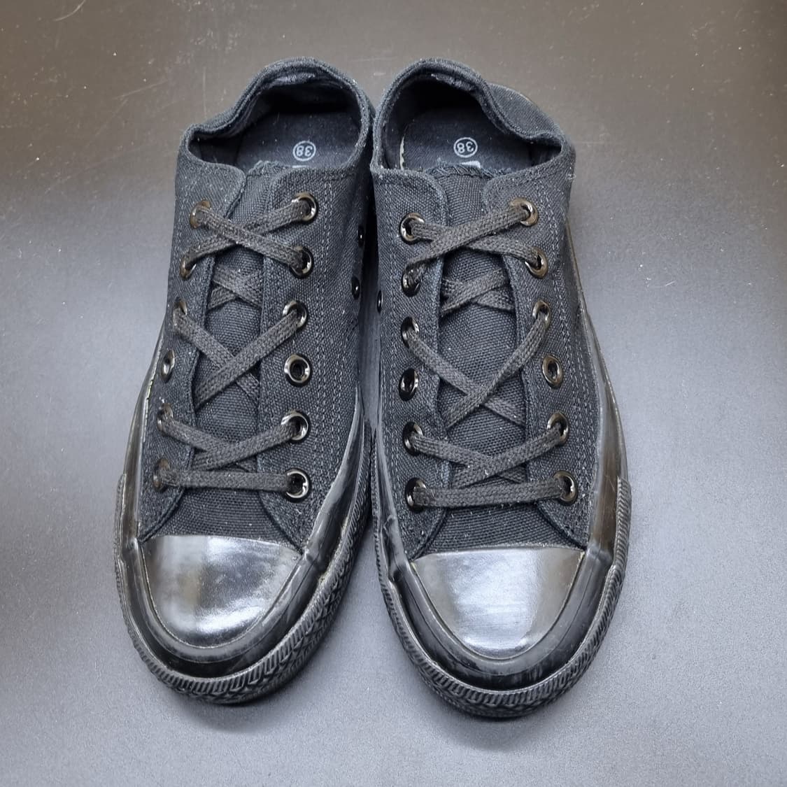 컨버스 올스타 올블랙 스니커즈 235 상품이미지2