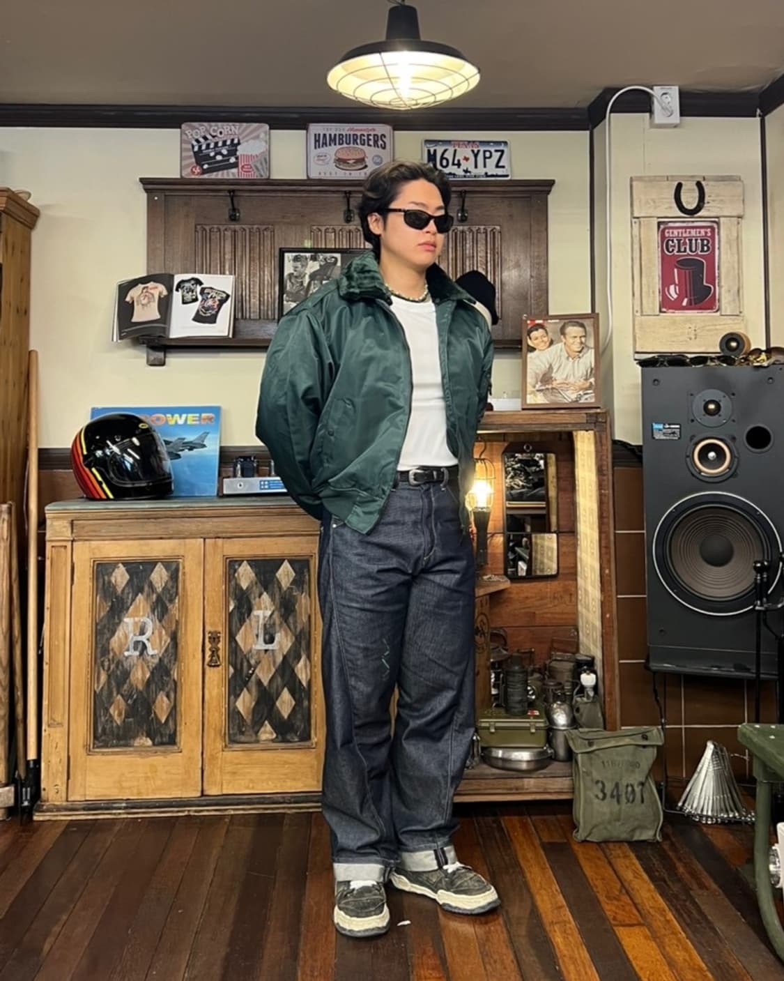 서울의봄 한국군 오리지널 장교 잠바 데드스탁 새상품 풀구성 상품이미지2