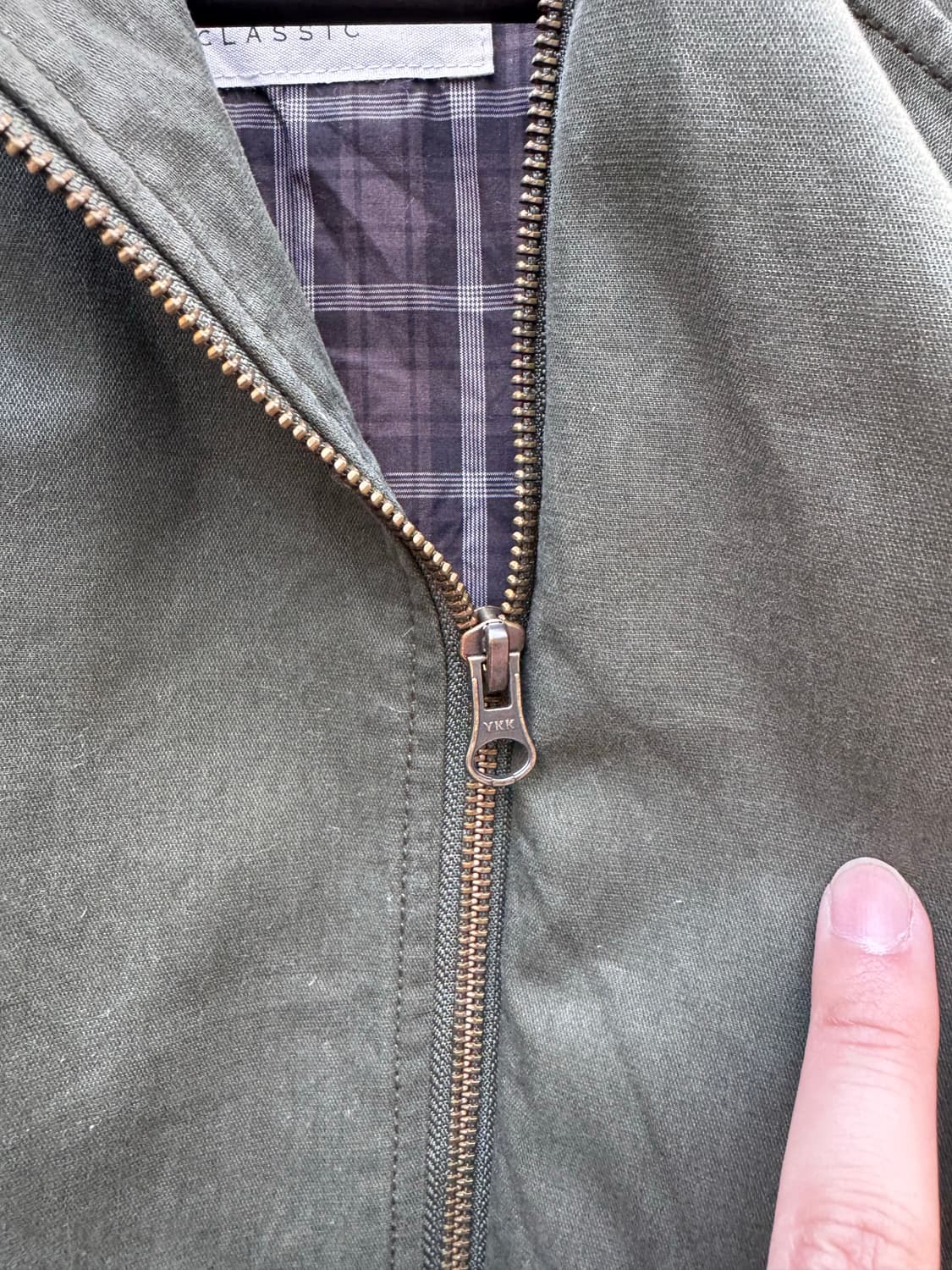 맥그리거 올리브 워크 블레이저 자켓  상품이미지7