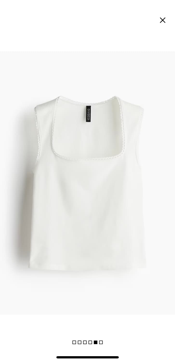 (택새상품)H&M 슬리브리스 나시M 상품이미지2