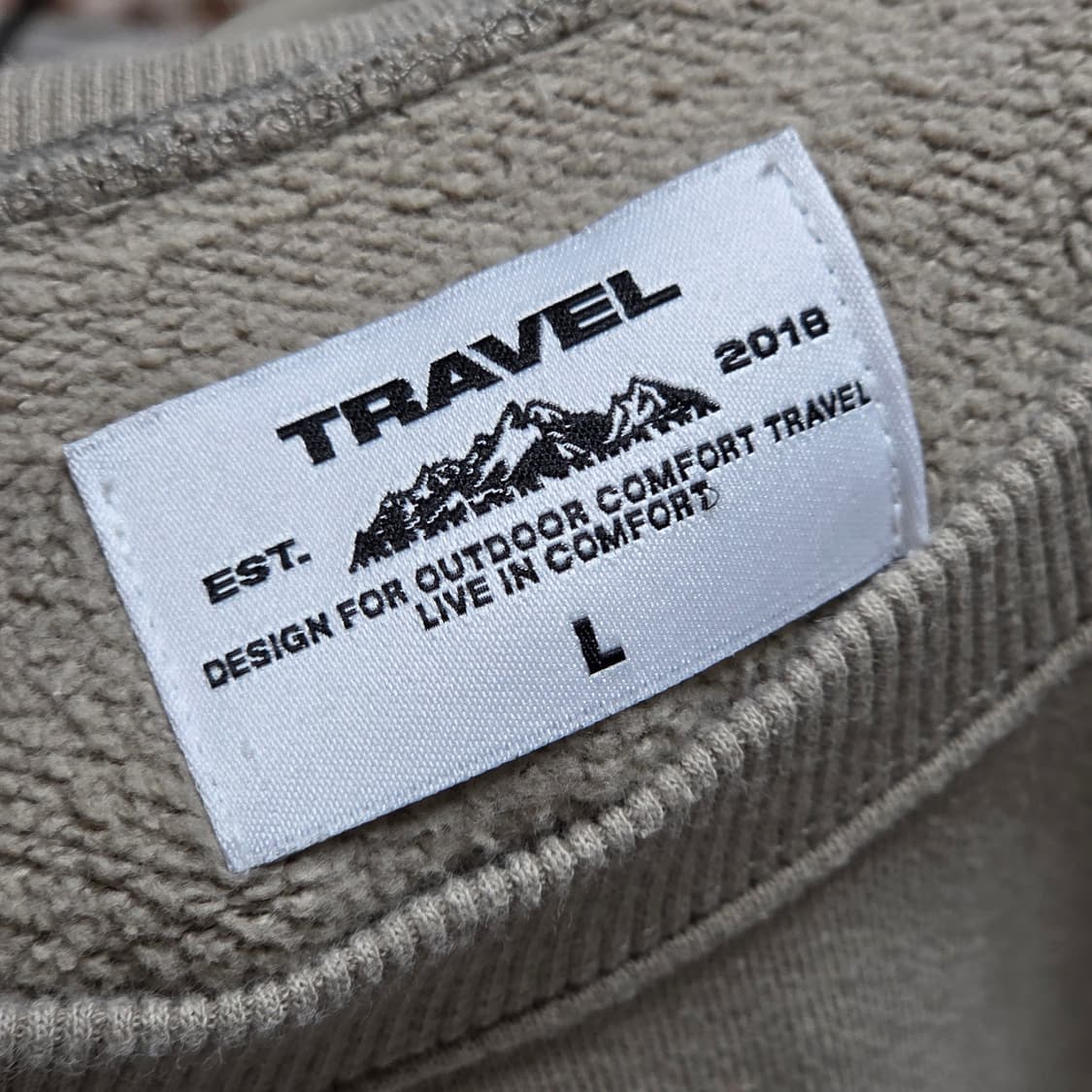 빈티지 트레벌 아미 오버핏 맨투맨 상품이미지7