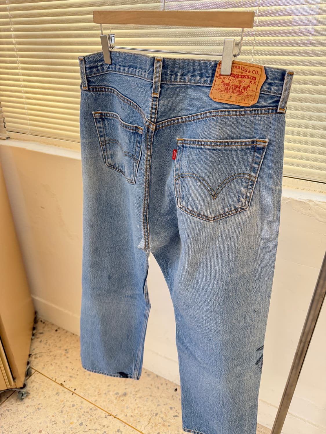 리바이스 501 vtg 데님 상품이미지6