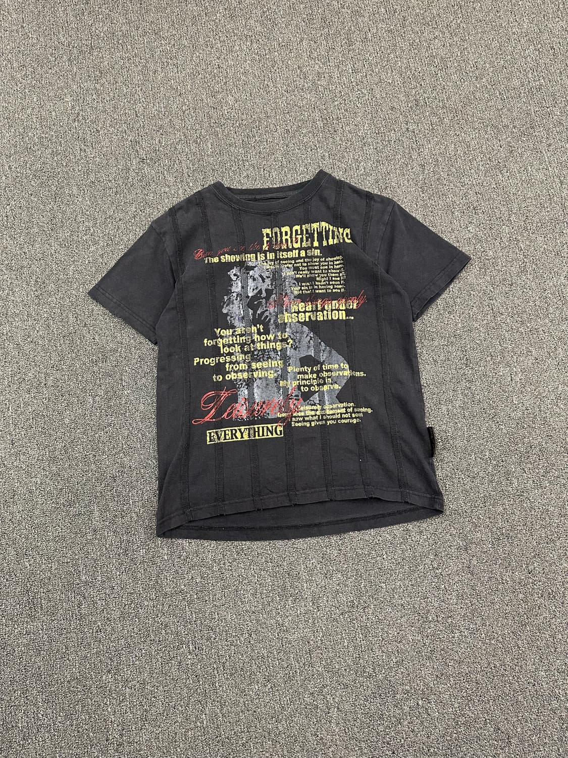 M)Japanese vintage 여성 y2k 그래픽 디테일 반팔 상품이미지1