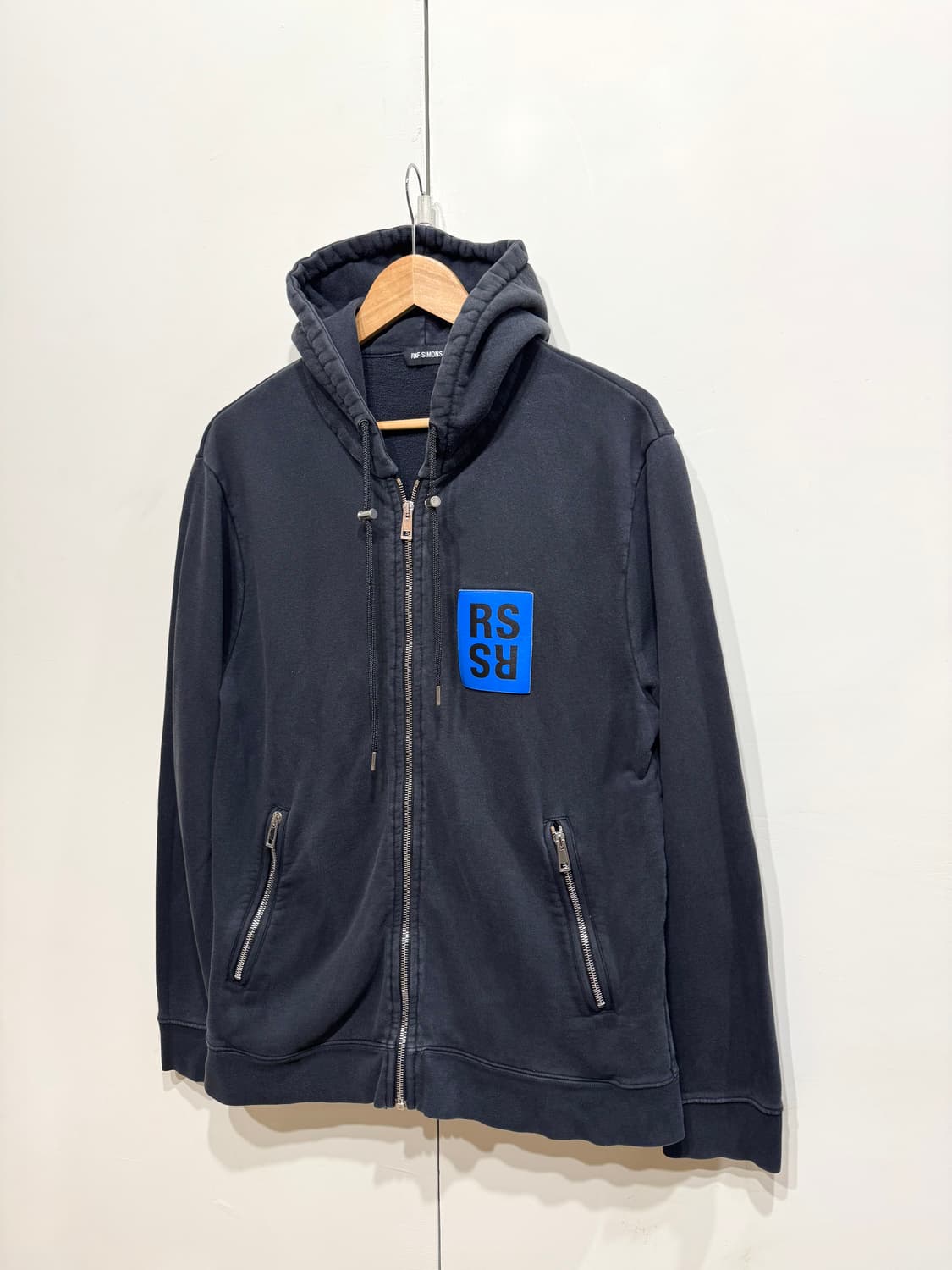 15FW 라프시몬스 로고 패치 후드집업 상품이미지2