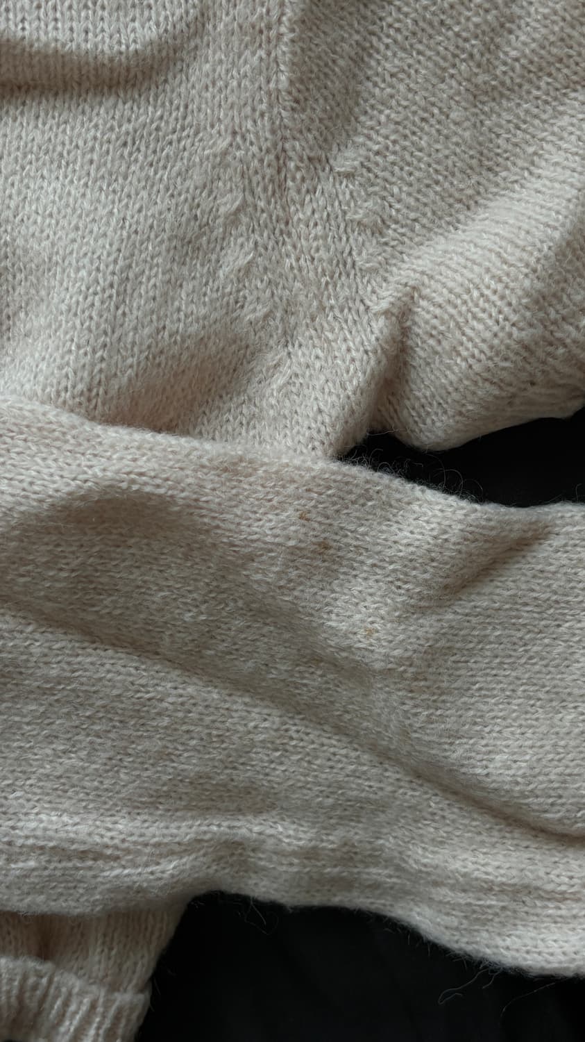 threetimes 언발란스 모헤어 니트 탑 상품이미지3