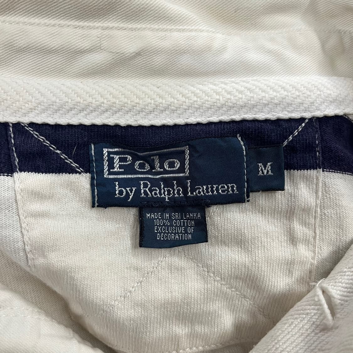 [정품/M] 폴로 랄프로렌 스트라이프 럭비 셔츠 b18 상품이미지7