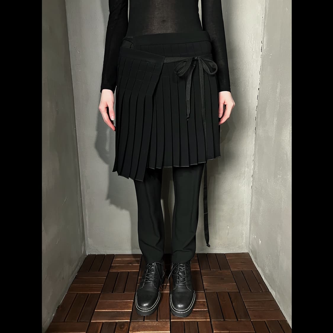 이사벨 마랑 플리츠 랩스커트 상품이미지1