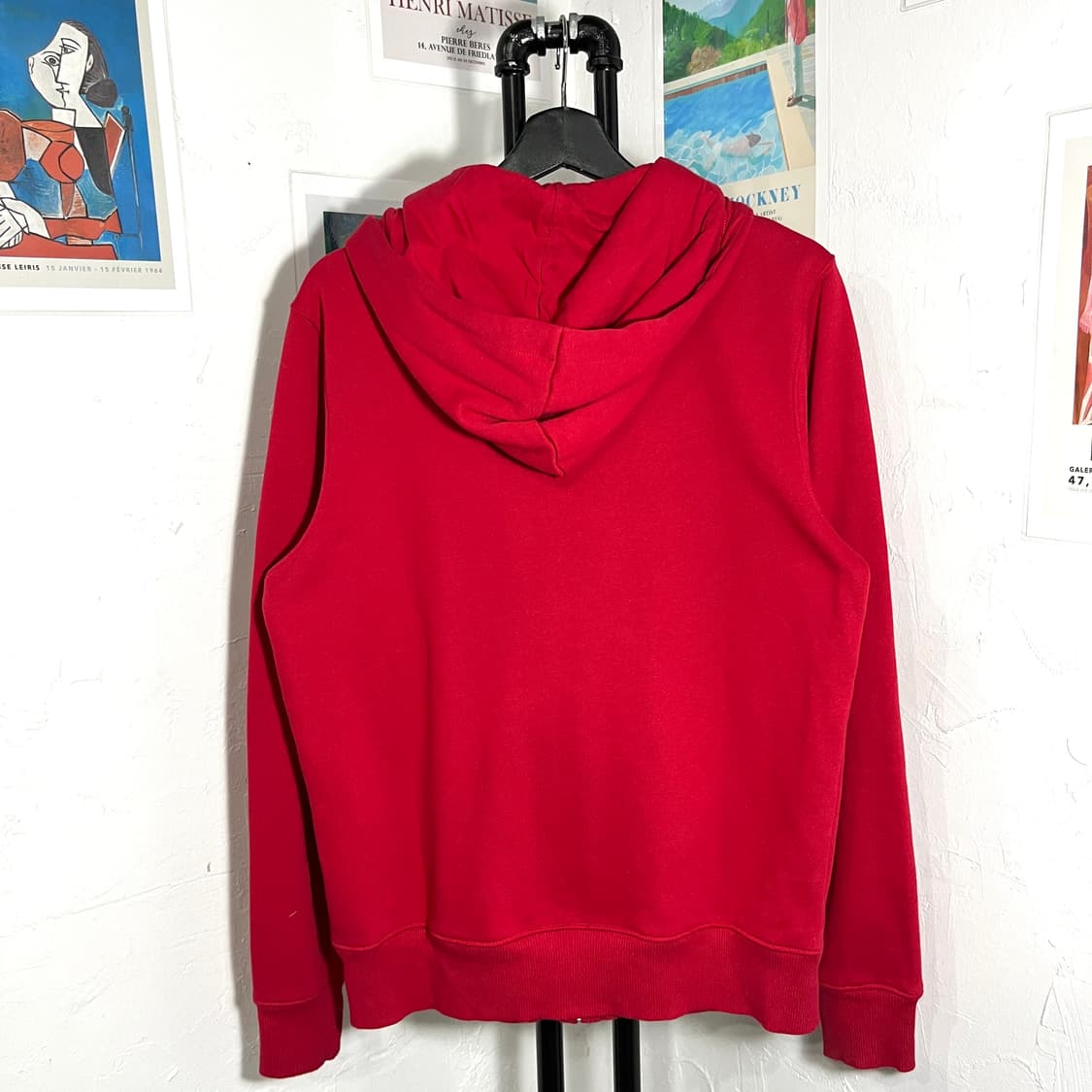 뉴발란스 자수로고 후드집업 상품이미지2