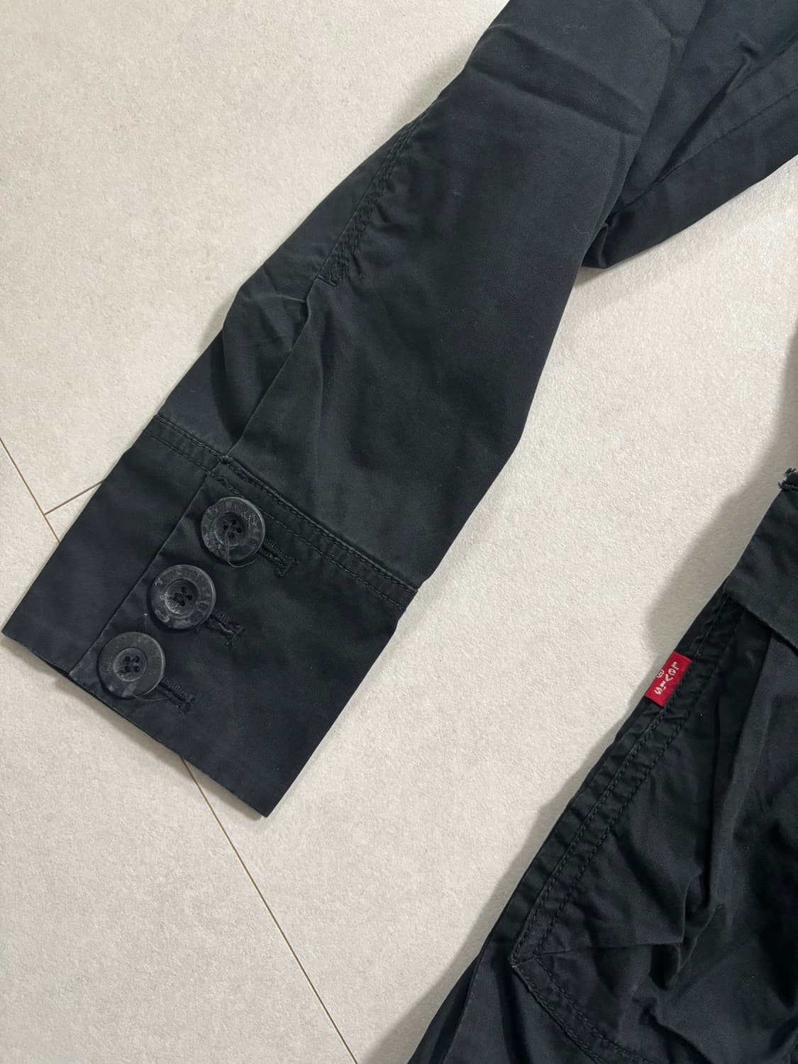 리바이스 차이나카라 코튼 야상 자켓 상품이미지2