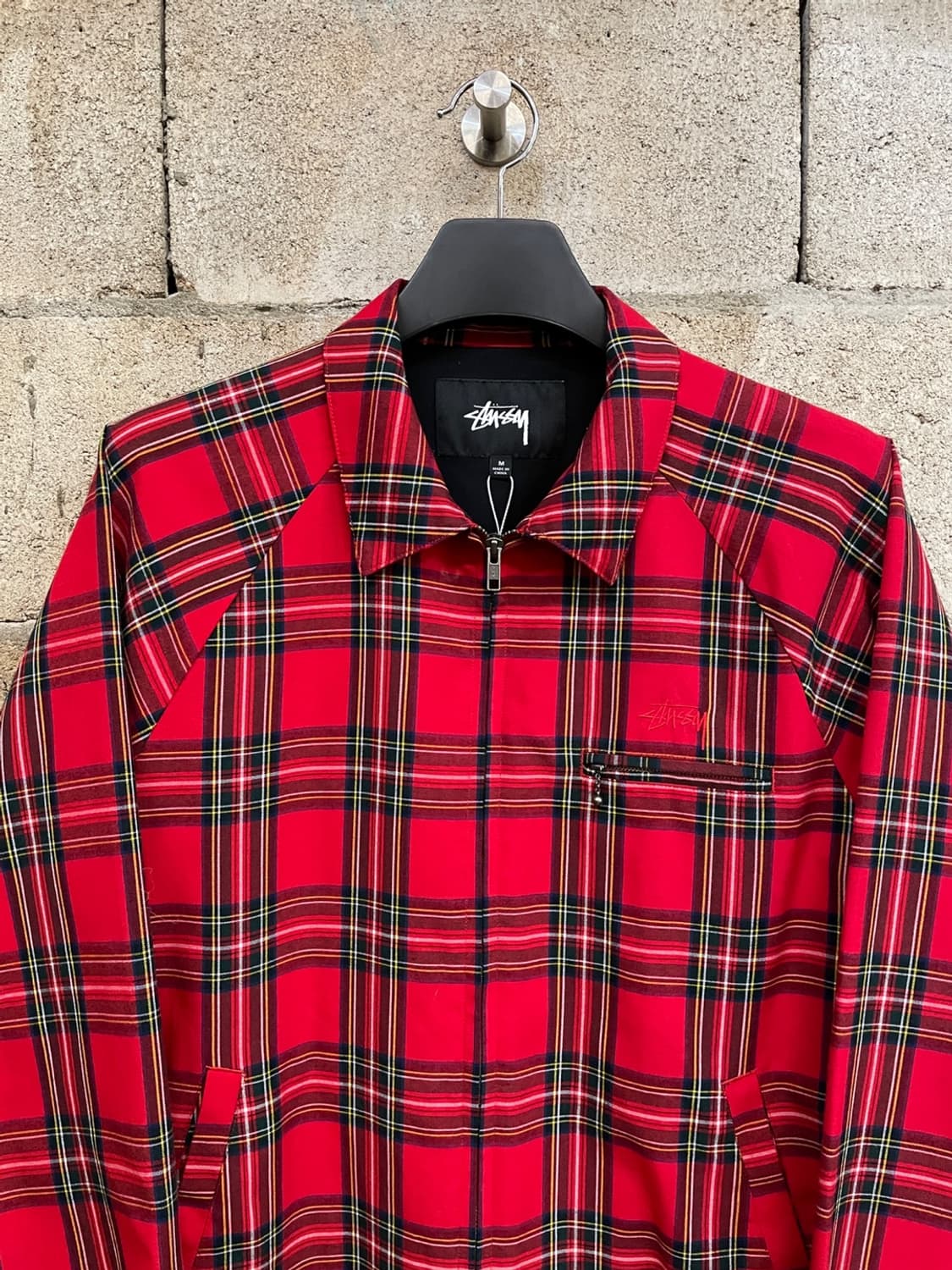 스투시 브라이언 체크 자켓 상품이미지2