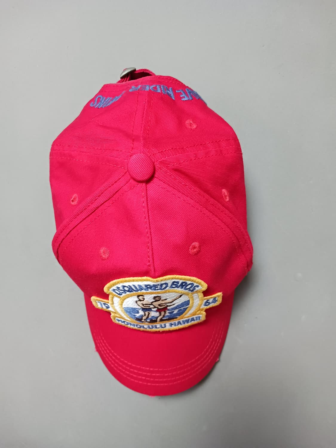 디스퀘어드2 레드 볼캡 야구모자 상품이미지3