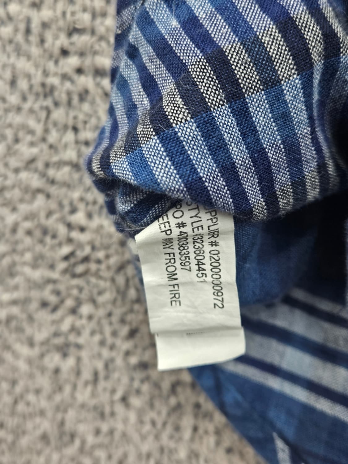 폴로랄프로렌 체크 하프 반팔 셔츠 ( XL ) / 11919 상품이미지10