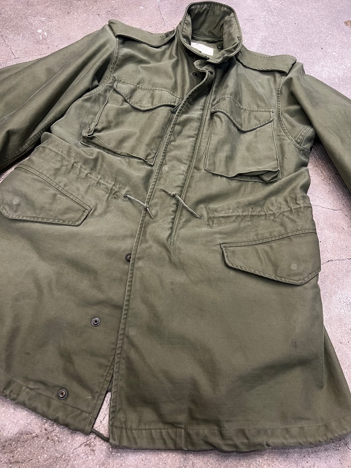 미군 M51 필드자켓 (후기형)OG-107 상품이미지9