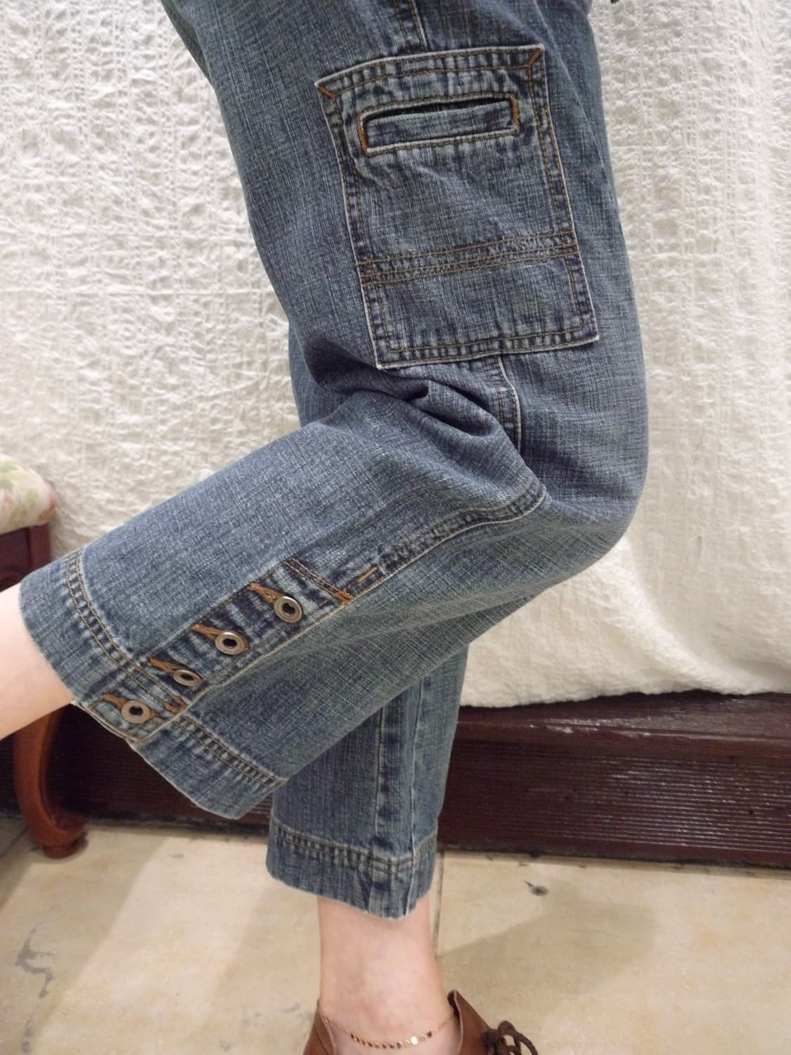Buttons detail denim 상품이미지4