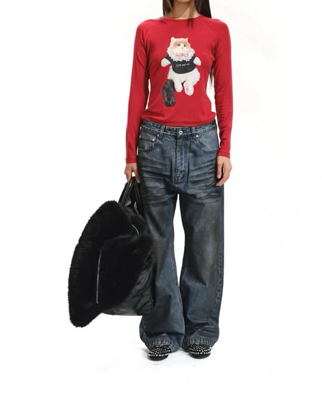 스투시 헤인서 슈프림 오호스 코이세이오)) 스트레이트 청바지  상품이미지2