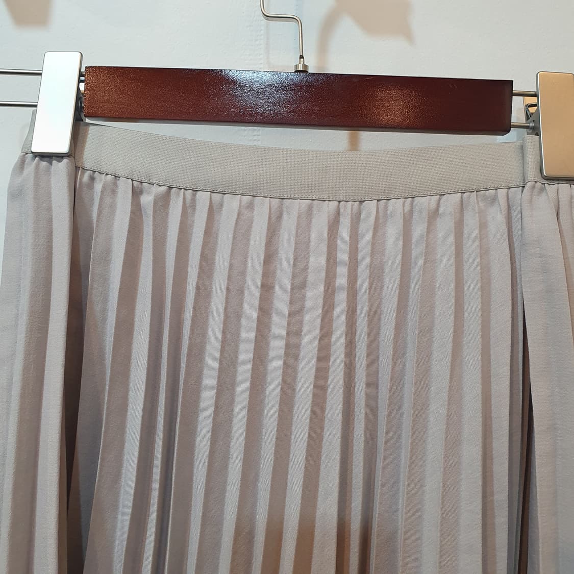 시어링 그레이 밴딩 플리츠 스커트 SIEEERING  상품이미지3