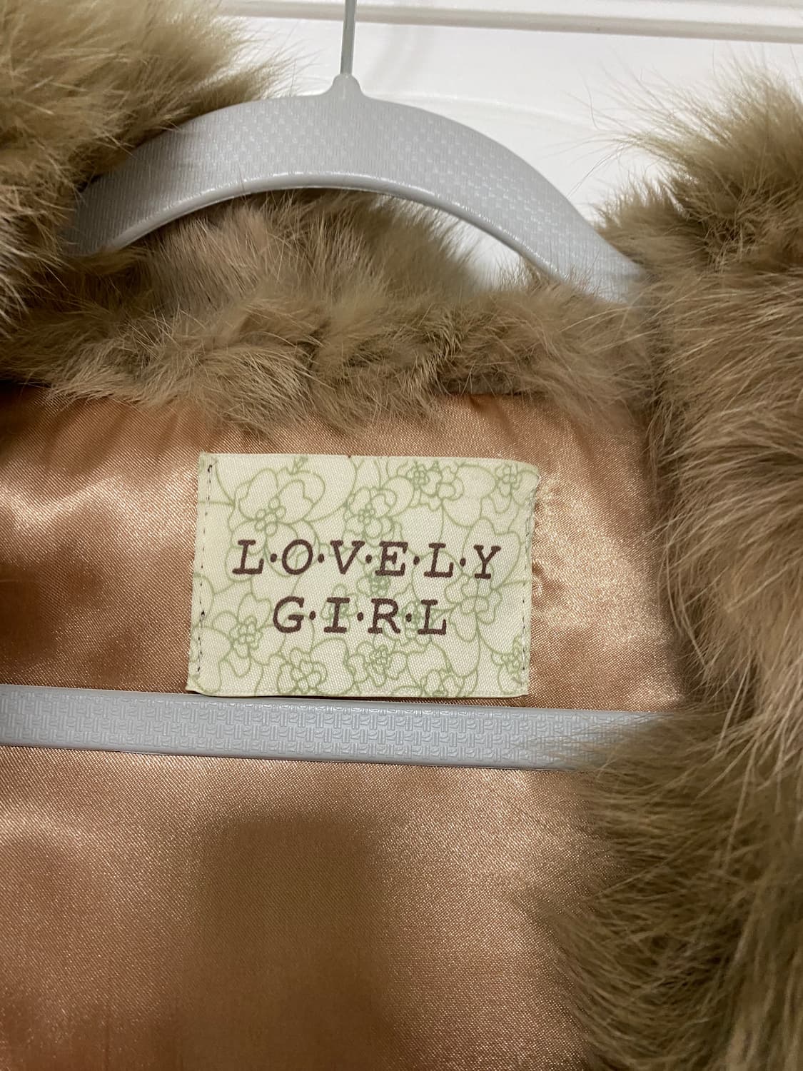 갸루girl st 퍼 조끼 상품이미지3