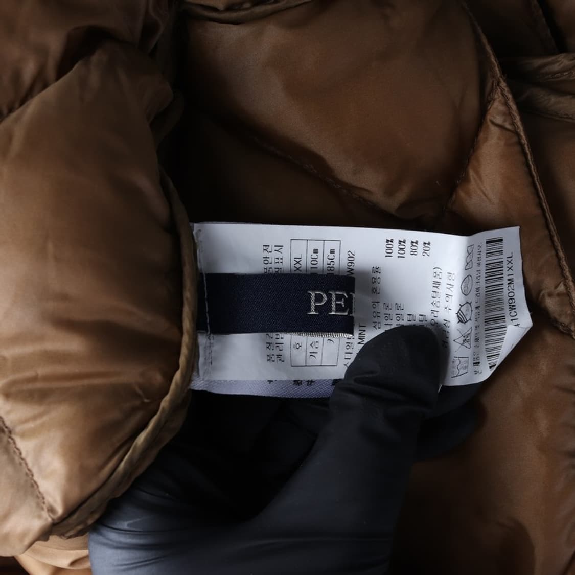 페라로밀라노 다이아몬드 퀼팅 덕다운 베스트 XXL 상품이미지5