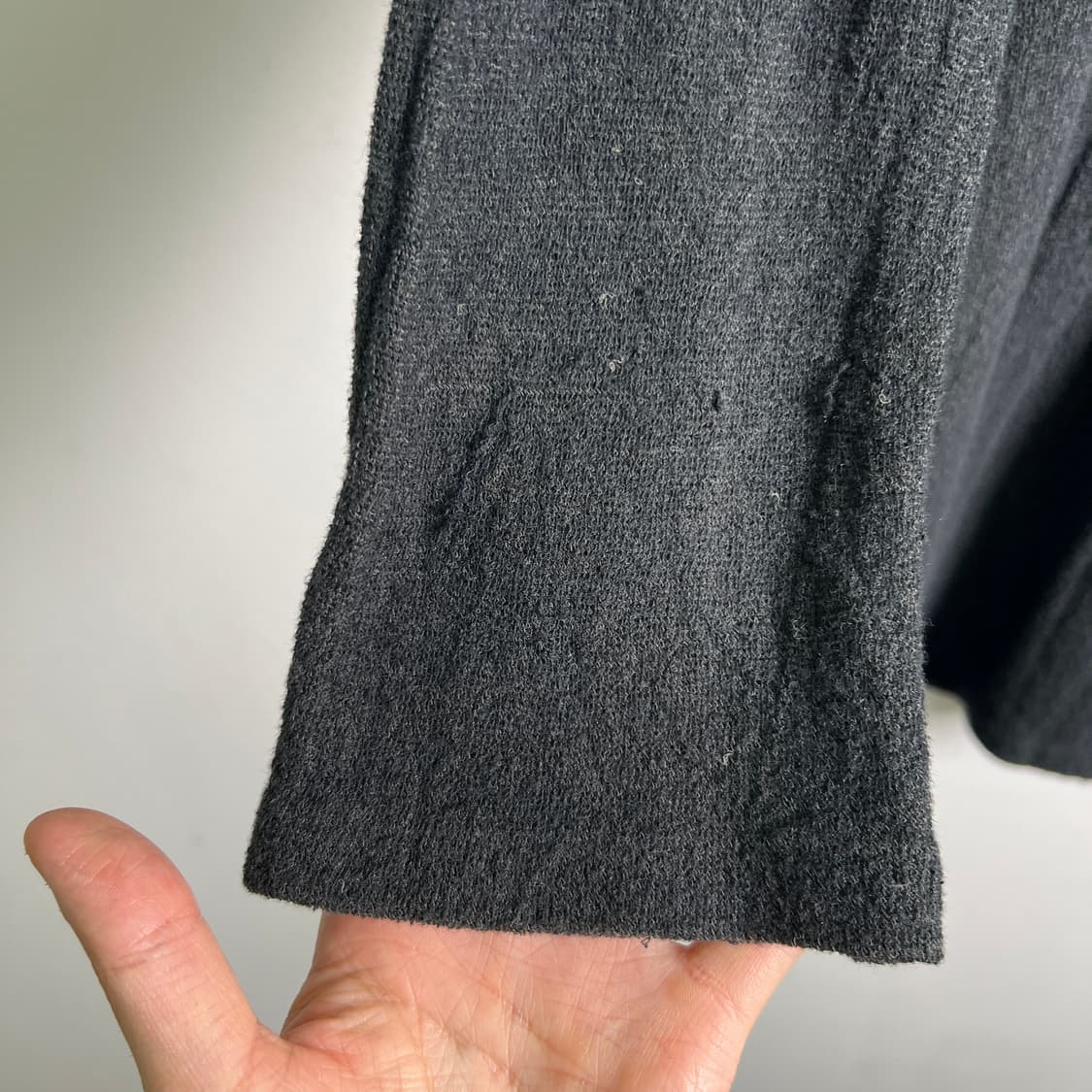 Y's 요지야마모토 린넨 저지 카라 가디건  상품이미지9