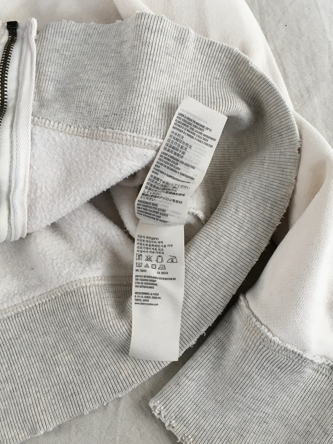 홀리스터 가슴로고 후드집업 상품이미지7