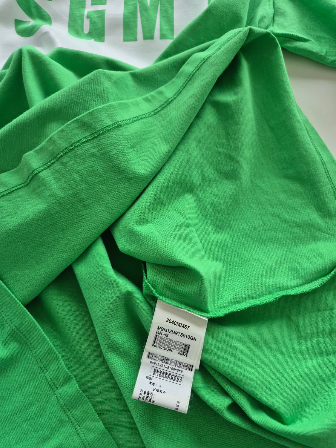 MSGM  박스 티셔츠 상품이미지7