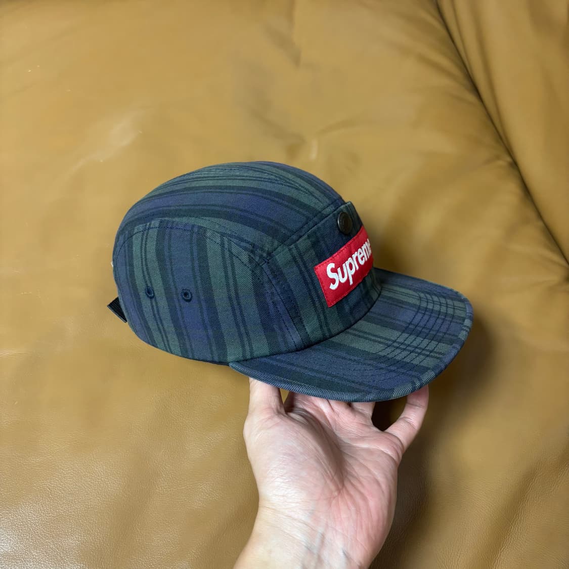 Supreme 슈프림 타탄 체크 캠프캡 모자 (Tartan Check) 상품이미지3