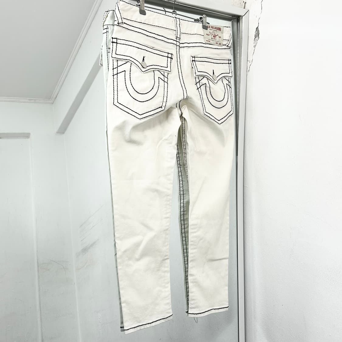 트루릴리전 화이트 팬츠 상품이미지4